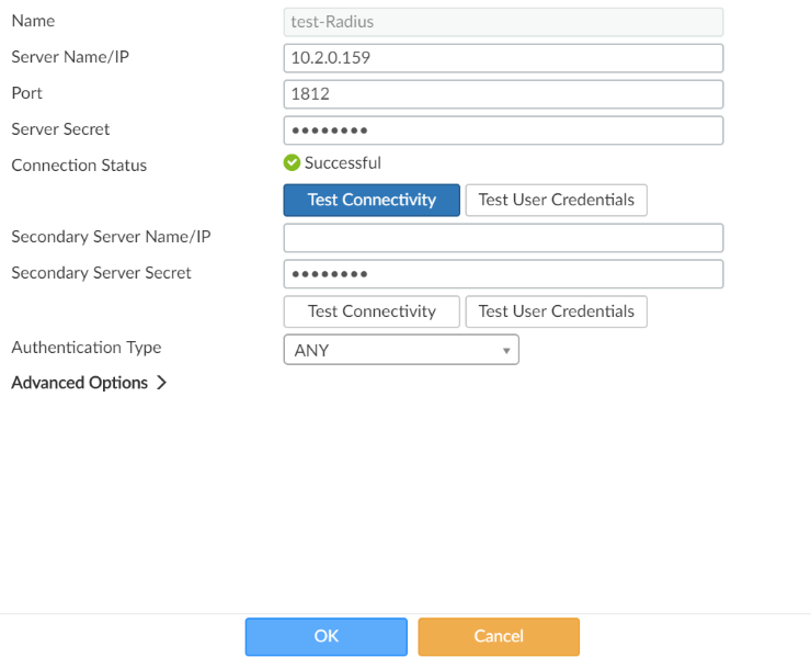 RADIUS servers FortiManager 7.4.2 Document Library